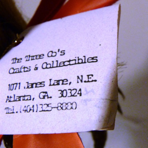 Jute Figurine Elephant By "The Original Jute Sculpture by Patty" Atlanta, USA - Picture 13 of 16